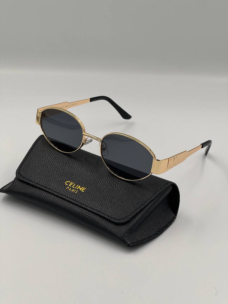 سلین طلایی شیشه دودی