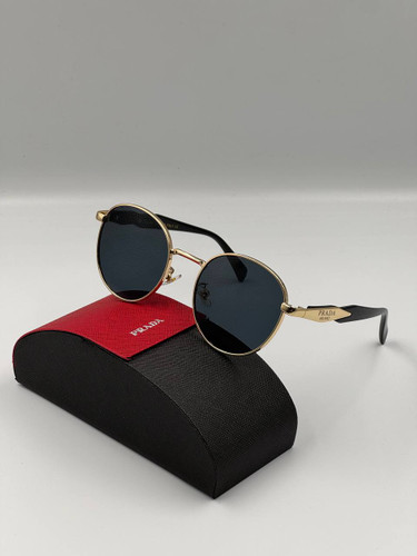 فریم طلایی شیشه دودی